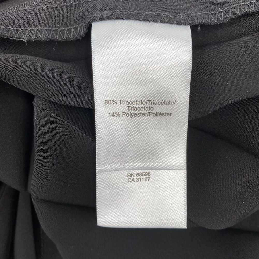 Donna Karan Black Pleated Midi Skirt | Women’s Size M - Picture 4 of 6